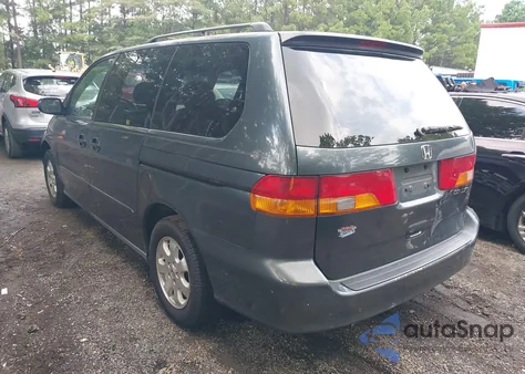 2003 Honda Odyssey Ex-L from USA, damaged, VIN 5FNRL18013B146020